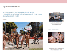 Tablet Screenshot of mynakedtruth.tv